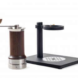 ARAM coffee + Ständer + Manometer (brown)