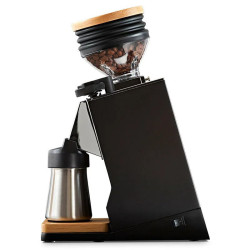 Eureka Mignon Single dose PRO Black & Oak | Automatische Kaffeemühle