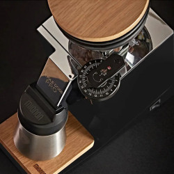 Eureka Mignon Single dose PRO Black & Oak | Automatische Kaffeemühle