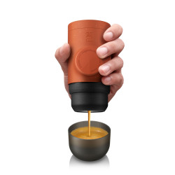 Reisekaffeemaschine Wacaco MiniPresso GR2 (cooper clay) - gemahlener Kaffee