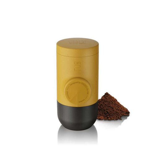 FAQ - Fragen zum Produkt  Reisekaffeemaschine Wacaco MiniPresso GR2 (golden ochre) - gemahlener Kaffee