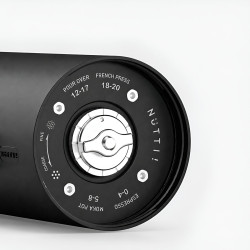 Timemore × Nuttii OX Lite – tragbare elektrische Kaffeemühle (schwarz)
