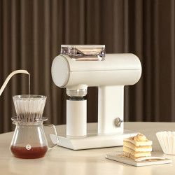 Timemore Sculptor 078 - elektrische Kaffeemühle (Weiß)