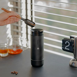 Timemore Whirly 01S (schwarz) – elektrische Kaffeemühle