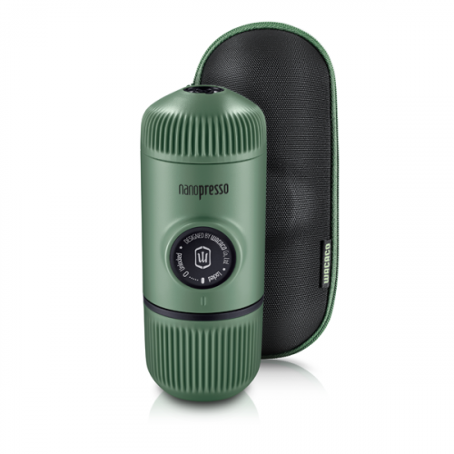 Bewertungen Mobile Kaffeemaschine Wacaco Nanopresso (grün) + harte Kapsel